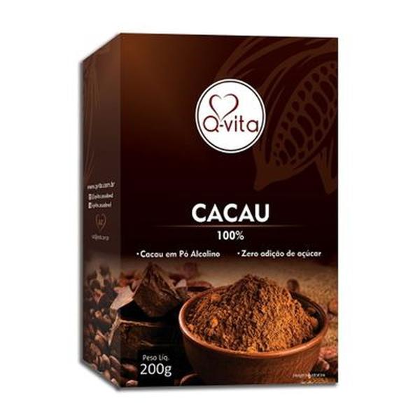 Q-VITA CACAU 100% EM PO 200G