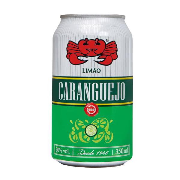 CACHACA CARANGUEJO 350ML LT LIMAO