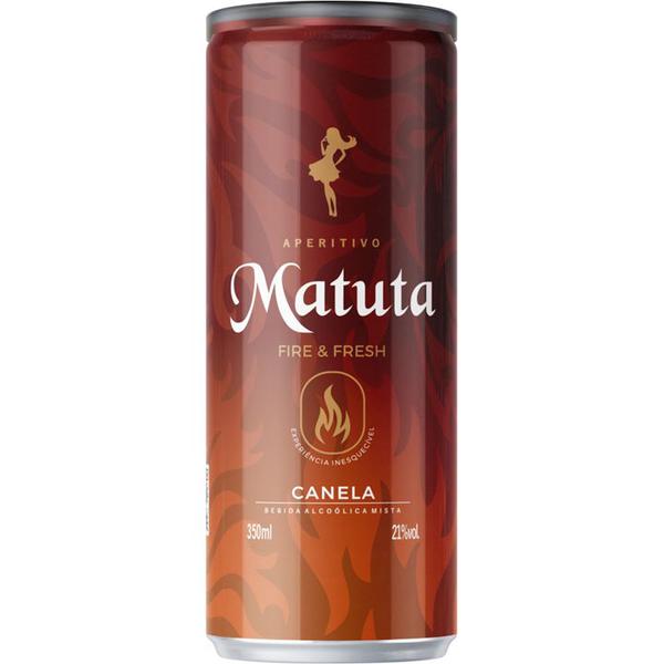 CACHACA MATUTA 350ML FIRE E FRESH CANELA