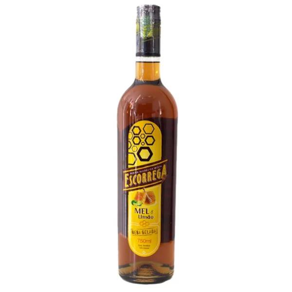 CACHACA MEL LIMAO ESCORREGA 350ML
