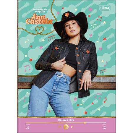 Caderno Brochura Cd 1m Tilibra Ana Caste 80fls