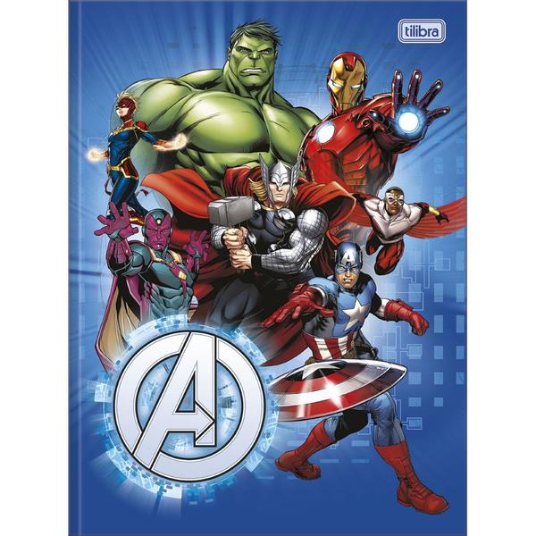 CADERNO TILIBRA AVENGERS CD BROCH. 80FLS
