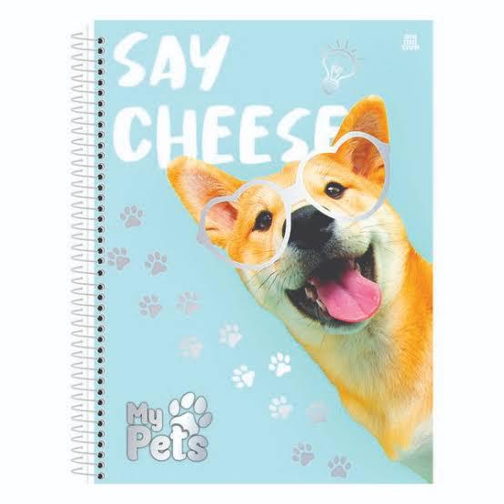 CADERNO JANDAIA PETS LOVE CD 10M 160FLS