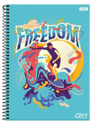 CADERNO CD MAS FORONI 12MAT 192FLS CLIFF