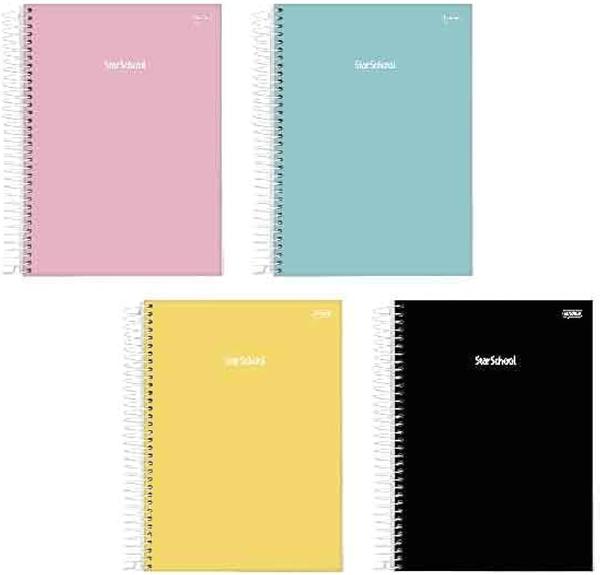 Caderno Star School C.D.Stilo 10mat 160fls