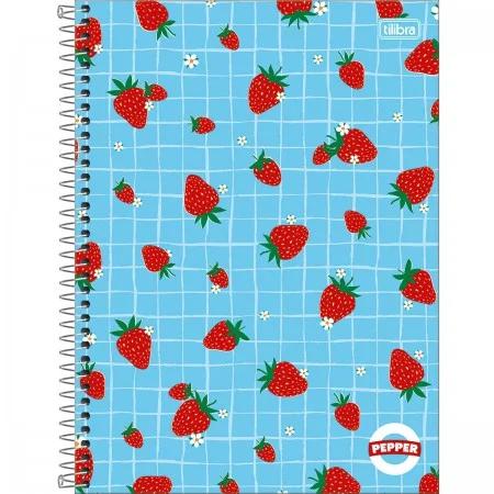 CADERNO CD PEPPER TILIBRA 12MAT 192FL