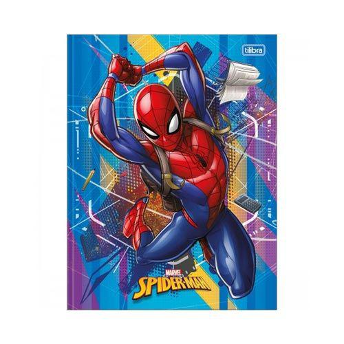 CADERNO BROCH TILIBRA MARVEL CD 80F SPIDERMAN