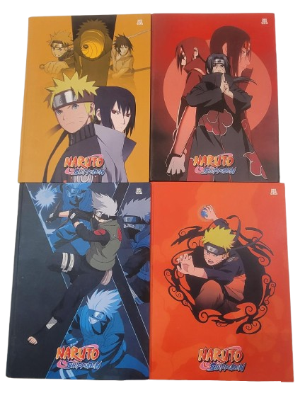 CADERNO BROCHURAO SD NARUTO 1M CPD 80FLS