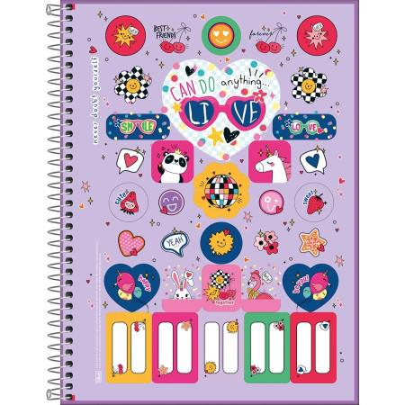 CADERNO TILIBRA SHOW 10MT MASCULINO