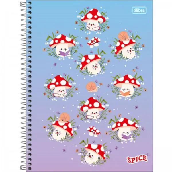 CADERNO TILIBRA SPICE MASCUL CD 16M 256F