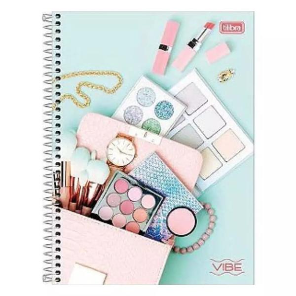 CADERNO TILIBRA VIBE FEMININO 80FL