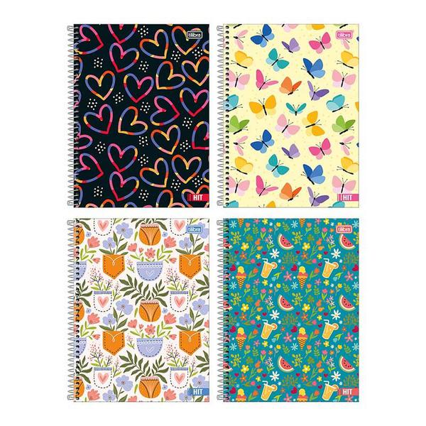 CADERNO TILIBRA HIT 16MT FEMININO