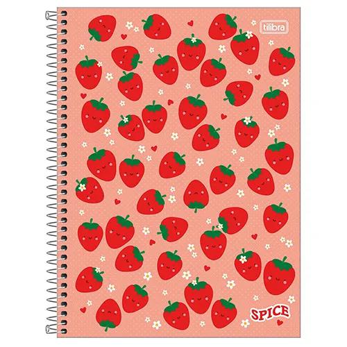 CADERNO TILIBRA SPICE MASC. C/D 10MAT. 160FLS