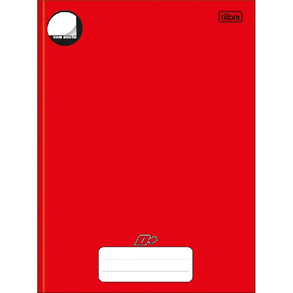 CADERNO BROCH CD TILIBRA VERM 96FL
