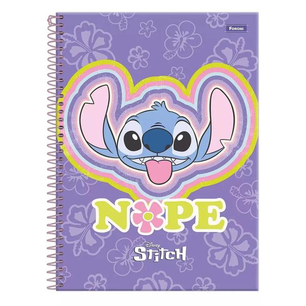 CADERNO UNIV FORONI STITCH 15M 240F
