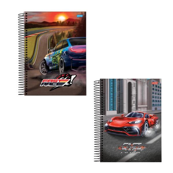 CADERNO JANDAIA FAST RACE 10MT 160FLS
