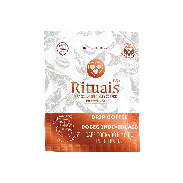 CAFE 3 CORACOES RITUAIS 85+ DRIP COF 10G