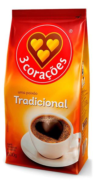 CAFE 3 CORACOES TRADICIONAL 500G