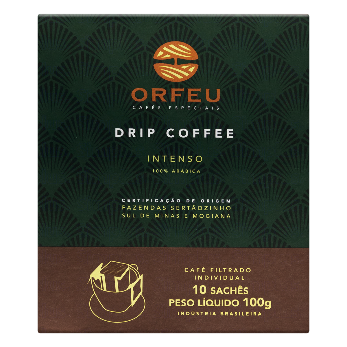 EP CAFE SACHE DRIP INTENSO ORFEU C 10UN