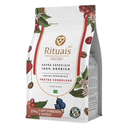Cafe 3 Coracoes Rituais Graos 250G Fr Verm