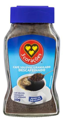 CAFE 3 CORACOES 50G DESCAFEINADO GR