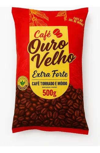 Cafe Po Ouro Velho Almofada 500g Extra Forte