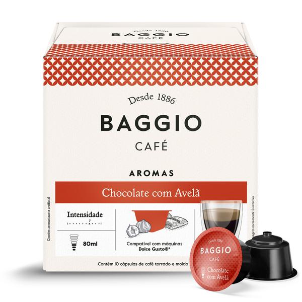 CAPSULA BAGGIO 70G C/10 CHOC.C/AVELA