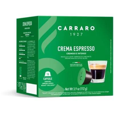Cafe Capsula Crema Espresso Carraro 1927 55g