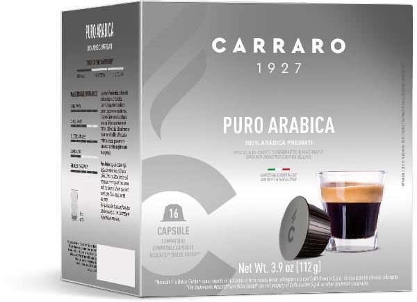 Cafe Capsula Puro Arabica Carraro 1927 55g