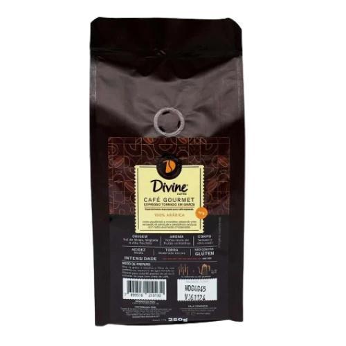 CAFE DIVINE 250G GOURMET GRAOS