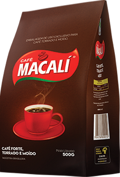 Cafe Macali Moido Hora Pacote 500g