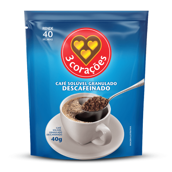 CAFE SOLUVEL SANTA CLARA DESCAFEINADO SACHE 40G