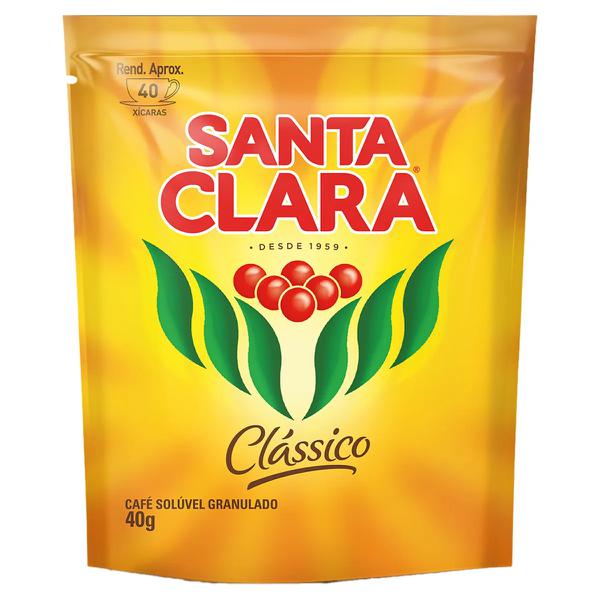 CAFE SOLUVEL SANTA CLARA GRANULADO CLASSIC REFIL 40G