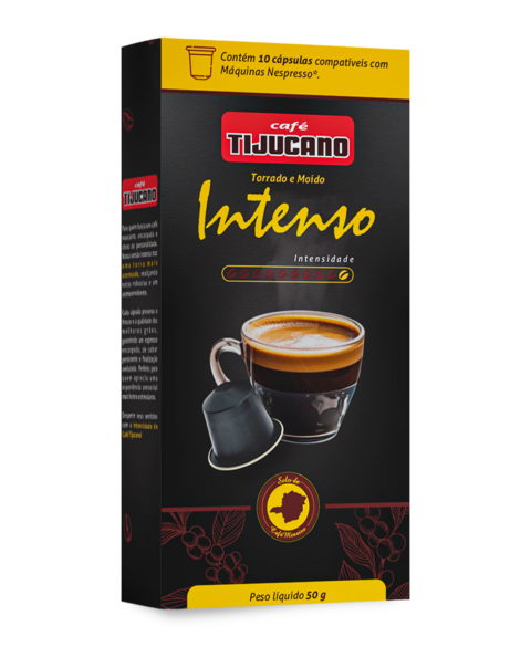 CAFE TIJUCANO INTENSO C/10 CAPS 50G