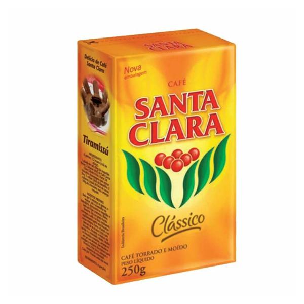 CAFE A VACUO SANTA CLARA 500G CLASSICO