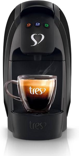 CAFETEIRA ESPRESSO E MULTIBEBIDAS TRES CORACOES LUNA VERMELHA 127V