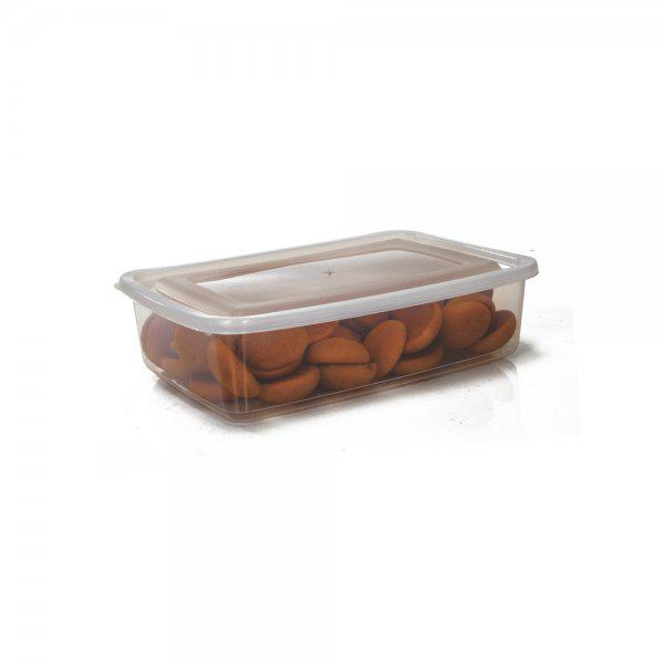 CAIXA HERMETICA 2,8LT RETANGULAR TRANSPARENTE