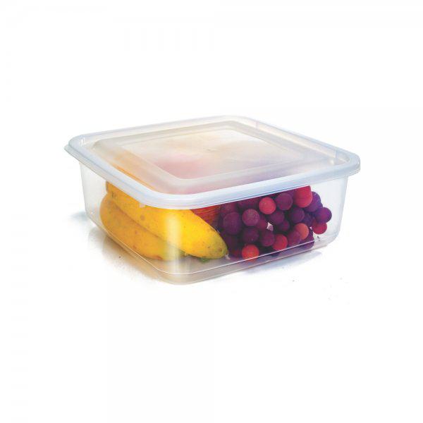CAIXA HERMETICA 4LT QUAD TRANSPARENTE