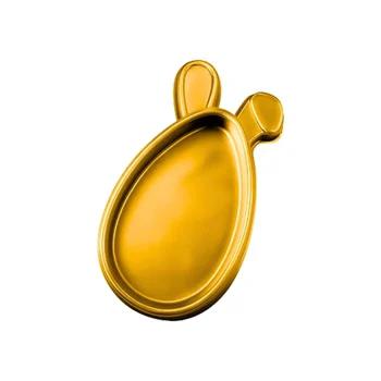 CAIXA P/ OVO TABLETE  DOURADO C/10UN BWB