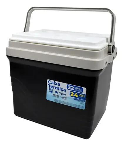 CAIXA TERMICA 22 LITROS PRETO