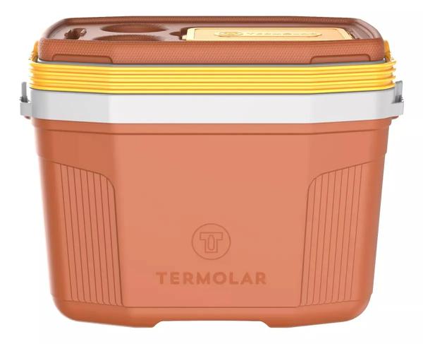 CAIXA TERMICA TERMOLAR 20LT MARRON