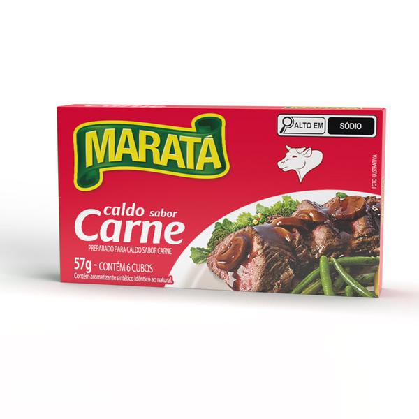 CALDO MARATA CARNE TABLETE 57G