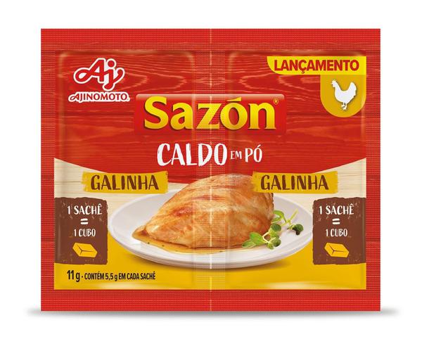 CALDO EM PO SAZON 11G GALINHA ~
