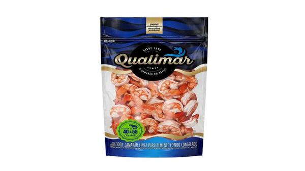 Camarão Cong Cinza Qualimar 300g Empanado