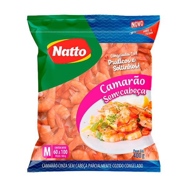 CAMARAO CZ NATTO S/CAB 60/100 CG 400G