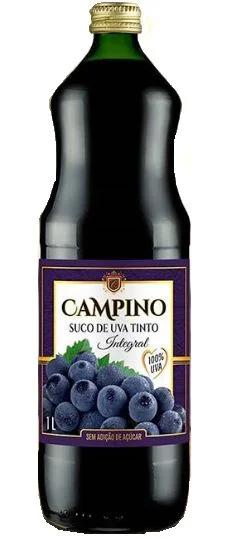 SUCO CAMPINO DE UVA INTEGRAL TINTO 750ML