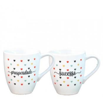 Caneca Glamour 260ml Coracao