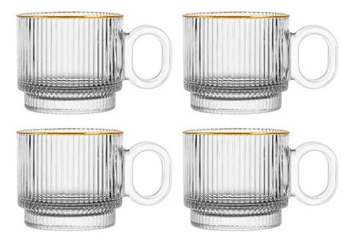 CANECA VD CRAQUEADO 250ML BORDA DOU