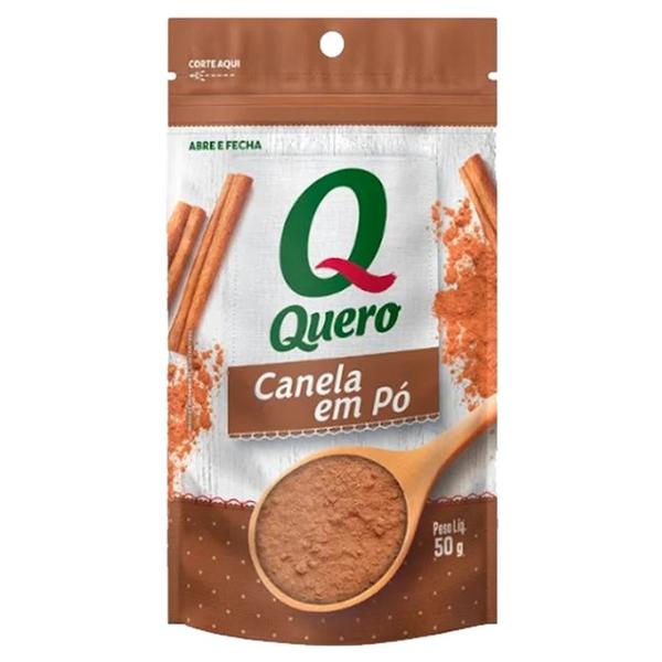 Tempero Quero 50G Canela Em Po