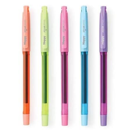 CANETA JOCAR 0.7MM HAPPY GEL